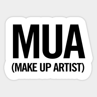 MUA Sticker